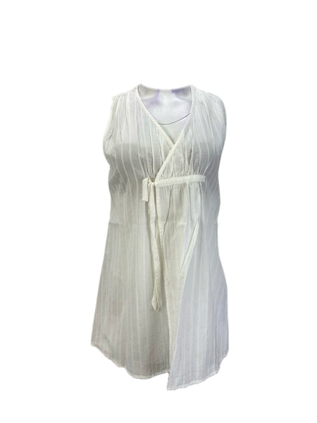 STEVEN ALAN Women's White Reese Sleeveless Tank Top NWT