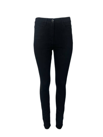3X1 Women's Black Sateen Mid Rise Skinny Jeans #203 NWT