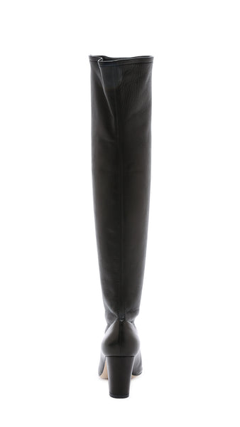 MAIYET Women's Vivien Stretch Over the Knee Leather Boots $1,295 NEW