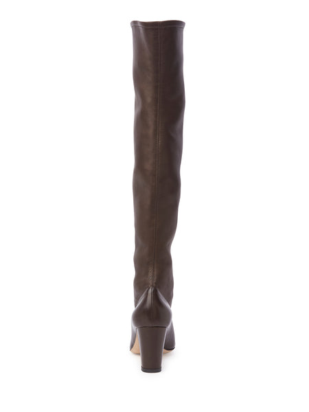 MAIYET Women's Vivien Stretch Over the Knee Leather Boots $1,295 NEW