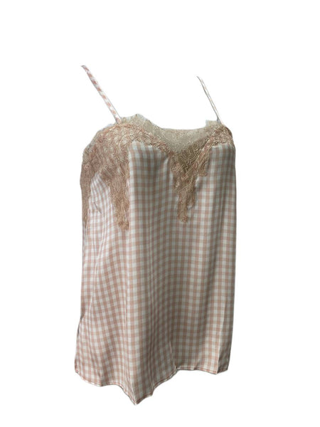 CAMI Women's Rose Dust Sleeveless Top #237 S NWT