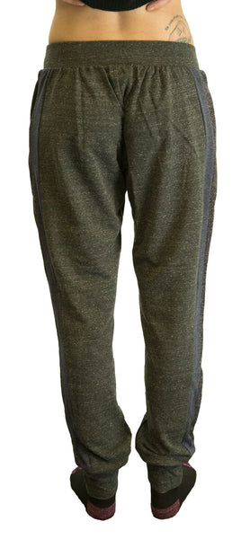 TEREZ Women's Charcoal Side Stripe Joggers #2386 NWT