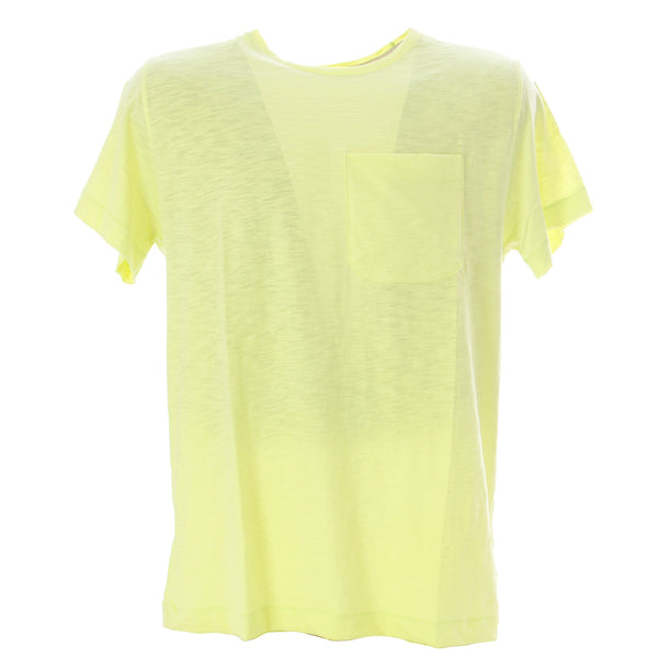 OLASUL Men's Yellow Sol Short Sleeve T-Shirt $60 NEW