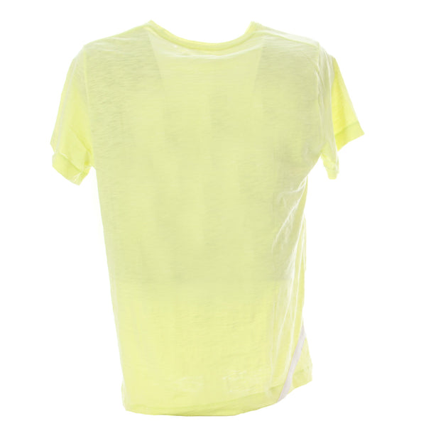 OLASUL Men's Yellow Sol Short Sleeve T-Shirt $60 NEW