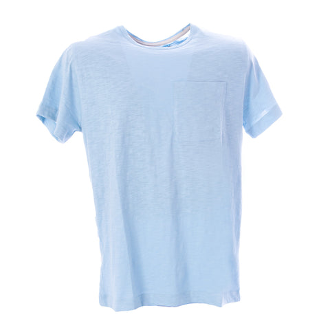 OLASUL Men's Blue Baha Short Sleeve T-Shirt $60 NEW