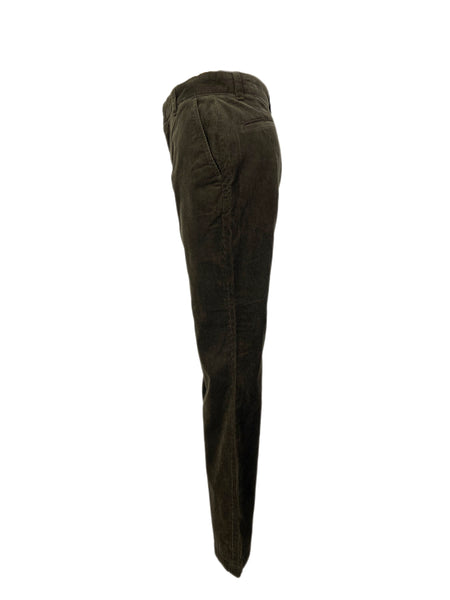 STEVEN ALAN Men's Green Martin Straight Leg Corduroy Pants Sz 30 NWT
