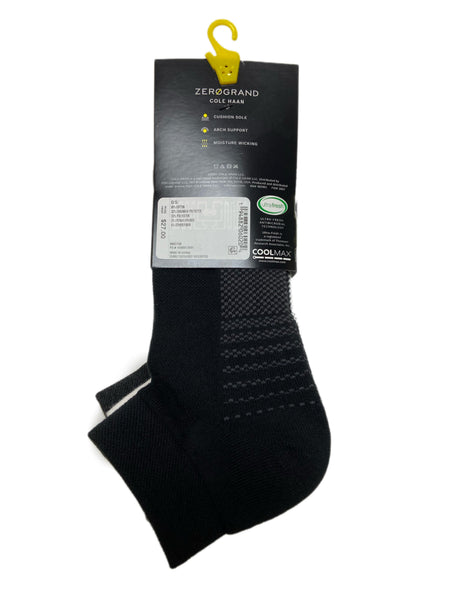 COLE HAAN Zerogrand Men's 3 Pair Multicolor Quarter Cut Socks Sz 7-12 NWT