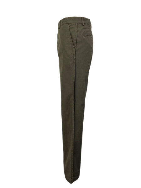 STEVEN ALAN Men's Green Reverseam Straight Leg Chinos Pants NWT