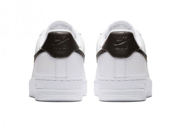 NIKE Women's White/Black Air Force 1 '07 Sneakers #315115-152 NIB
