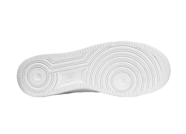 NIKE Women's White/Black Air Force 1 '07 Sneakers #315115-152 NIB