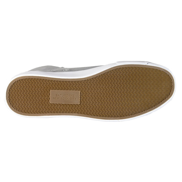 SATURDAYS NYC Men's Slate Mike Suede High Top Sneaker 315MIKE $225 NEW