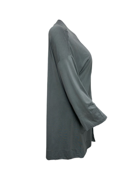 ECRU Women's Fennel Suede Cupro Lightweight Cardigan #3202 S NWT