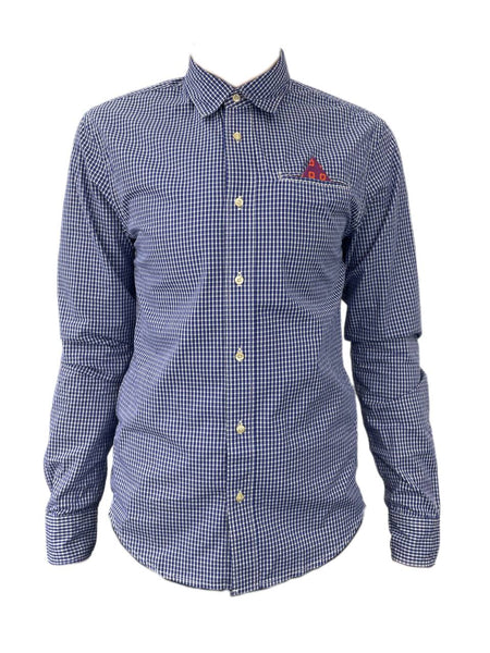 SCOTCH & SODA Men's Blue Longsleeve Crispy Shirt #326 XXL NWT
