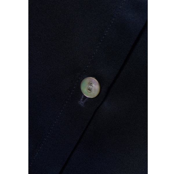 CAMI Women's Black Casual Button Front Top #394 M NWT