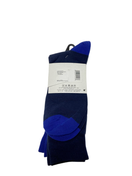 Calvin Klein Men's 4 Pair Multicolor Mid Calf Combed Cotton Socks Sz 7-12 NWT