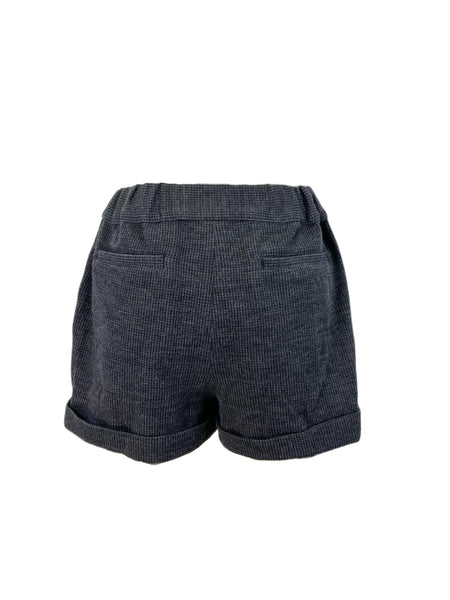 STEVEN ALAN Women's Gray Ashbury Button Closure Casual Shorts NWT