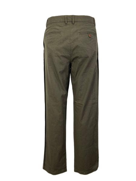 STEVEN ALAN Men's Green Reverseam Straight Leg Chinos Pants NWT