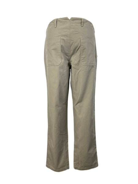 STEVEN ALAN Men's Gray Lined Deck Straight Leg Chinos Pants Sz 33 NWOT