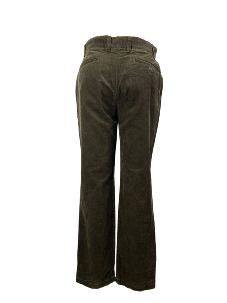 STEVEN ALAN Men's Green Martin Straight Leg Corduroy Pants Sz 30 NWT