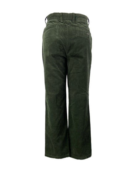 STEVEN ALAN Men's Green Martine Straight Leg Corduroy Pants NWT