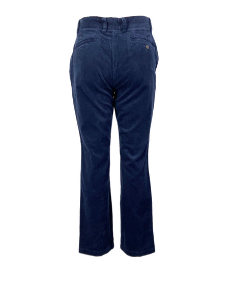 STEVEN ALAN Men's Navy Martine Straight Leg Corduroy Pants NWT