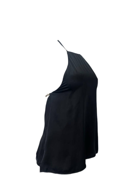 CAMI Women's Black Casual Racer Top #4004 XS NWT