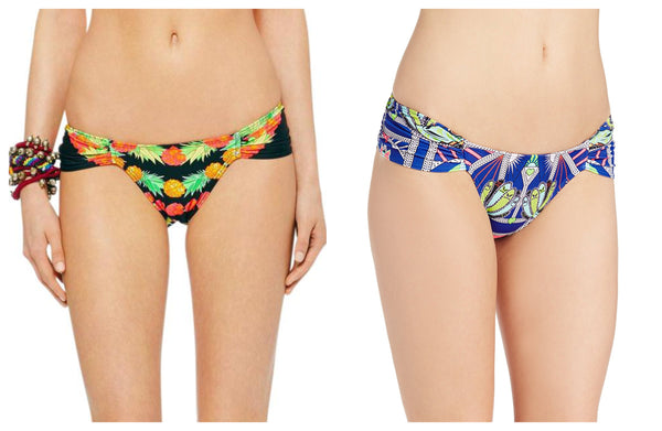 MARA HOFFMAN Ruched Side Bikini Bottoms 4007B $115 NEW