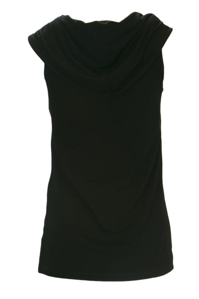 ANALILI Women's Wide Cowl Neck Sveleless Top 413J10 $135 NWT