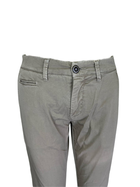 SIVIGLIA Men's Gray Straight Leg Chinos Pants Sz 30 NWT