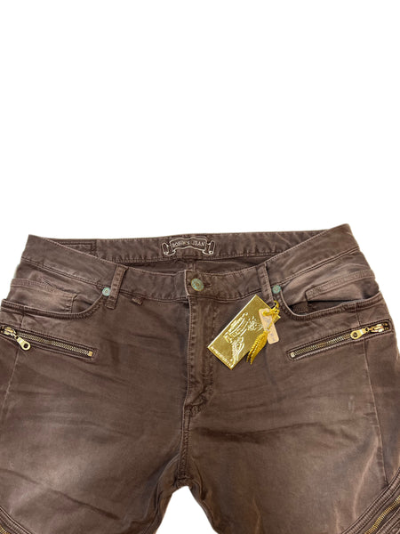 ROBIN'S JEAN Men's Brown Straght leg Cargo Pants NWT