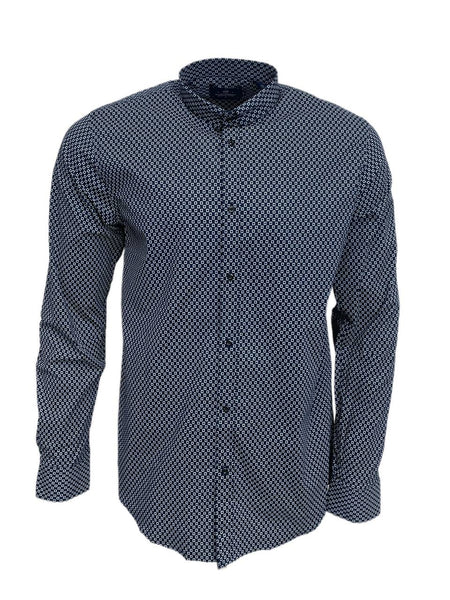 SCOTCH & SODA Men's Navy Classic Shirt #587 XL NWT