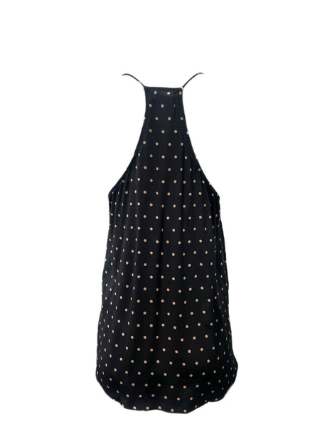 CAMI Women's Black Racer Back Top #595 L NWT