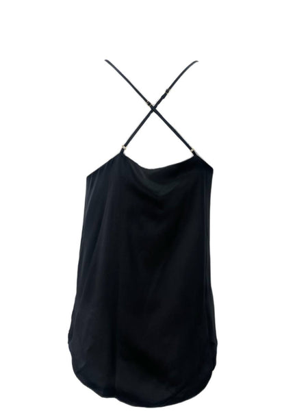 CAMI Women's Black Casual Sleeveless Top #600 M NWT
