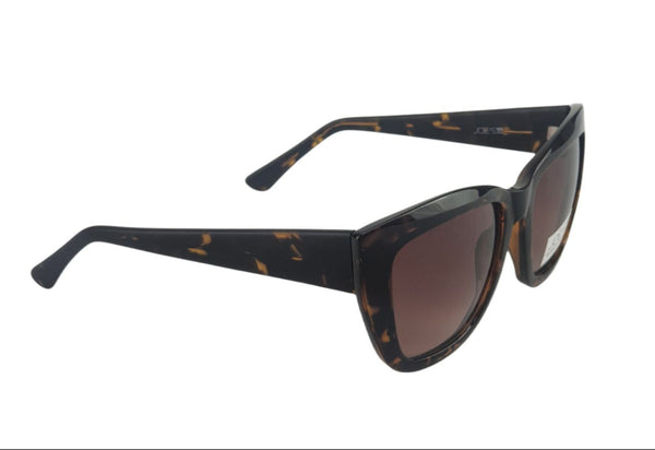 JOE'S JEANS Women's Brown Wayfarer Tortoise Sunglasses #JJ6019 One Size New