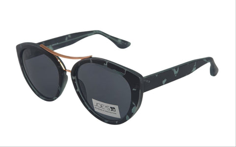 JOE'S JEANS Women's Matte Tortoise Oval Sunglasses #JJ6021 One Size New