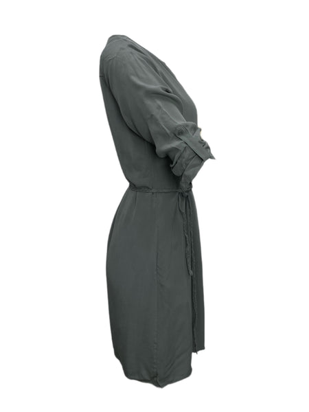 ECRU Women's Fennel Cuffed Sleeves Casual Dress #6037 S NWT