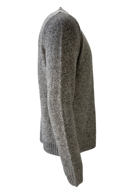 SCOTCH & SODA Men's Grey Crewneck Zip Sweater #6116 XL NWOT