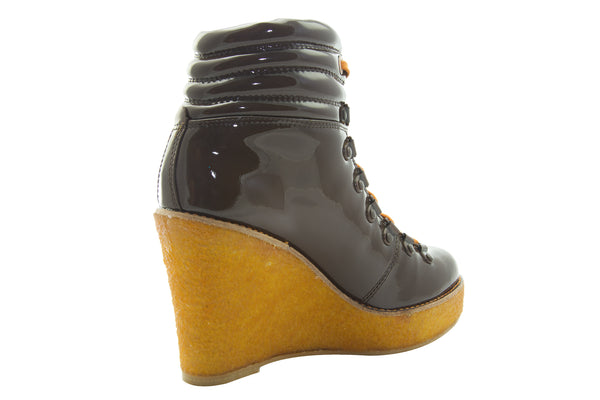 Philip Simon Hiker 200 Heel Brown Leather Boot  Shoes 61FHK200W-BRWN New $249