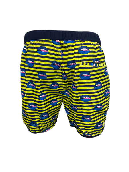 SCOTCH & SODA Men's Yellow All Over Print Swim Shorts #691 XL NWT