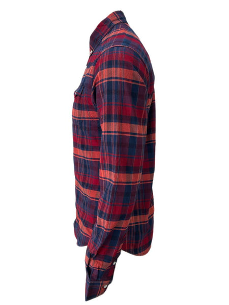 SCOTCH & SODA Men's Red Lightweight Brushed Shirt #701 S NWT