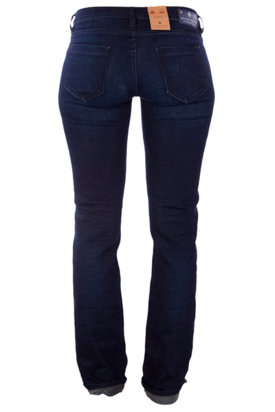 MAISON SCOTCH Women's Indigo Dark Wash Straight Leg Jeans #708 NWT