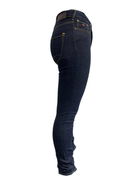 MAISON SCOTCH Women's Indigo Blue Low Rise Skinny Jeans #725 NWT