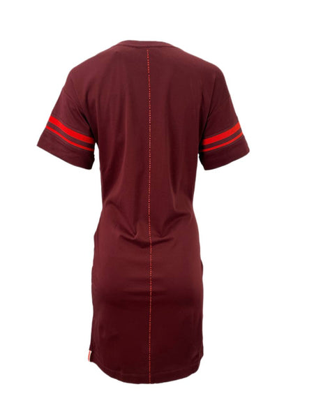 SCOTCH & SODA Women's Bordo Belted Dress #727 S NWT