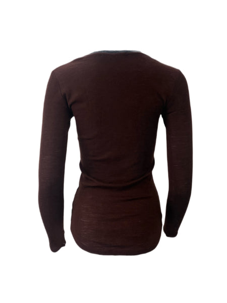 SCOTCH & SODA Women's Bordo Comfort Top #735 P NWT