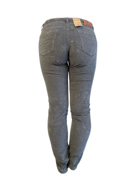 Maison Scotch Women's Grey Soft Low Rise Pants #792 31/32 NWT