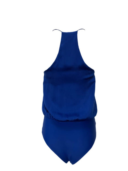 CAMI Women's Blue V-Neck Sleeveless Top #837 XXS NWT