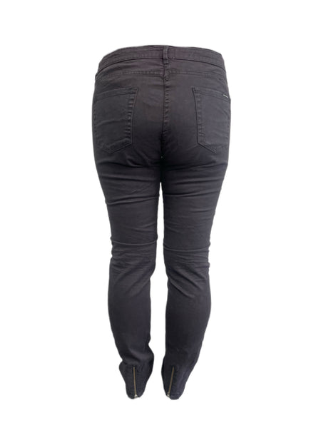 MAISON SCOTCH Women's Black Low Rise Soft Pants #877 32/32 NWT
