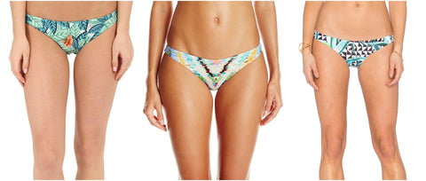 MARA HOFFMAN Ruched Brazilian Bikini Bottoms 91800 $110 NEW