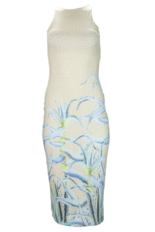 MARA HOFFMAN Fitted Midi Cover-up Dress 94460 $278 NEW