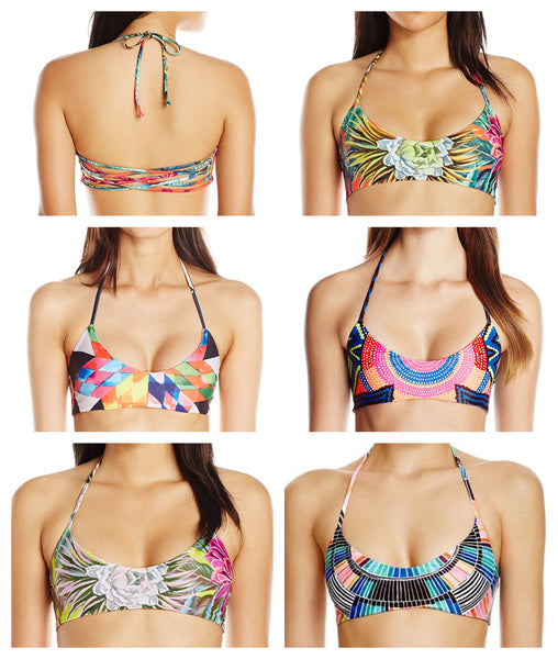 MARA HOFFMAN Basket Weave Bikini Top 94690 $122 NEW